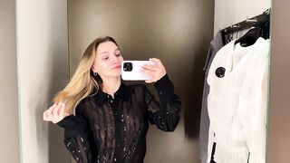 See-Through Try On Haul | Transparent Clothes with Stacy