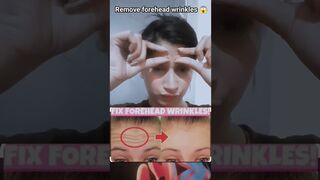 ????????????Try this yoga for removal forehead wrinkles free ???????? #shortsvideo #facebeauty