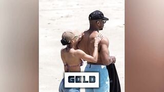 Jonathan Majors and Meagan Good's Beach PDA Sparks Controversy: Abs, Bikinis, and Legal Trouble!