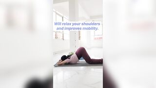 Yoga stretch for sitting job. #yoga #health #shorts #viral
