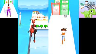 Twerk Race 3D VS Monster Catch Run 2024 All Levels Gameplay Android New Update