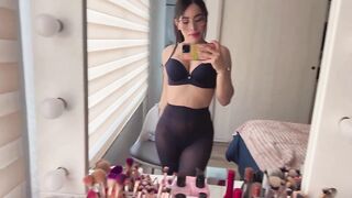 SEXY Try-on with LUISA | Nurse Costumes Lingerie Try On Haul | Micro Bikini, See Through, Mini Skirt
