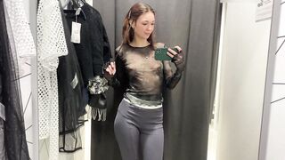 See-Through Try On Haul | Transparent Lingerie and Clothes | Try-On Haul At The Mall College Outfit