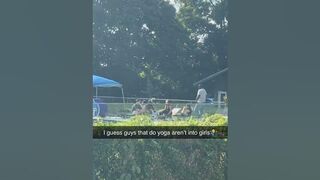 My gf said she was taking yoga classes?
