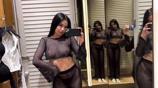 [4K] Transparent Outfit | Try on Haul with Amanda