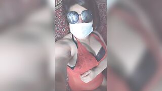 big tits hot girl transparent lingerie live chat with fans