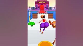 twerk race 3D- running game #youtube #viral #shots @ffarjungamer2o