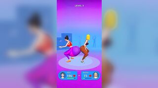 twerk race 3D- running game #youtube #viral #shots @ffarjungamer2o