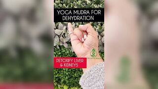 Yoga Mudra for Dehydration & Sun stroke, Stomach Pain #mudratherapy