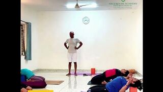Supta Virasana: Reclined Hero Pose for Deep Stretching and Relaxation #shorts #yogaasana