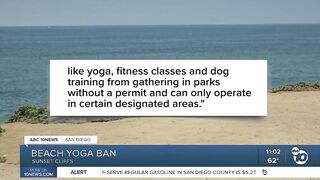 San Diego tightens regulations on beach yoga