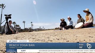 San Diego tightens regulations on beach yoga