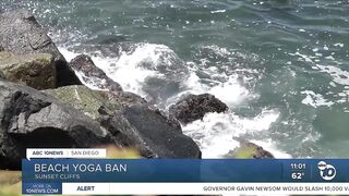 San Diego tightens regulations on beach yoga