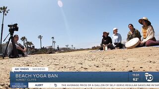 San Diego tightens regulations on beach yoga