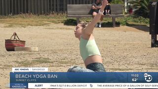 San Diego tightens regulations on beach yoga