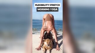 Synthetic Morning Yoga Flexible Stretching Split & Home workout