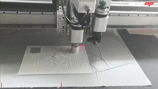 CNC Knife Cutting Machine For Flexible Magnet Sheet