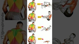 Perfect Back Body Exercise Build Back Muscles At Home #workout #muscle #yoga #Chest #sixpack #abs