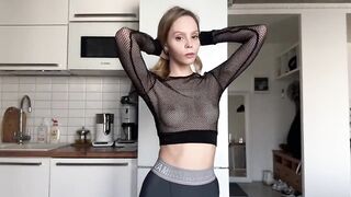 See Through try on haul Transparent Lingerie and Clothes
