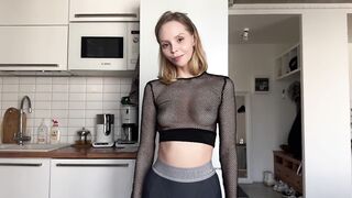 See Through try on haul Transparent Lingerie and Clothes