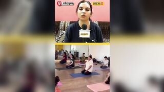 Yoga Tips: ताड़ासन से कई समस्याएं होंगी दूर, जानें इसके फायदे | #local18shorts