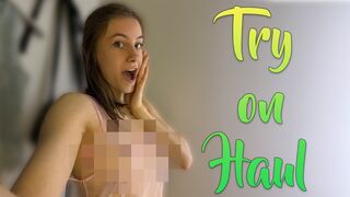 ???? [4K] Try On Haul | Transparent Clothes | Try on See-throught ????