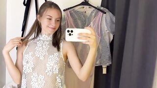 ???? [4K] Try On Haul | Transparent Clothes | Try on See-throught ????