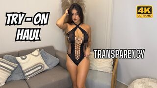 4K TRANSPARENT ONE PIECE | TRY ON HAUL