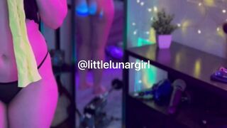 Transparent Lingerie Try On Haul With LittleLunarGirl [4K]