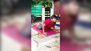 Weight loss day-7 #guinnessvijay #yoga #yogaasana #motivation #sports #balancing #getfit #shorts