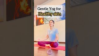 Gentle Yog for healthy skin ✅???????????? #yoga #glowingskin #viral #youtubeshorts