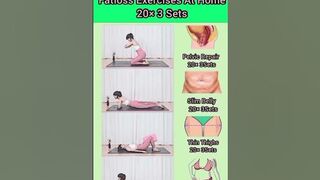 Yoga Pilates-Reduce Belly Fat Part-70@short @reducebellyfat @bellyfatloss @yoga_Full-HD