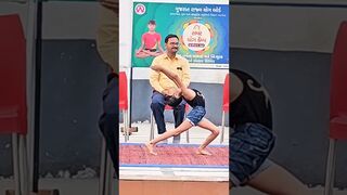 guest performer in yoga summer camp ???? #veeradarbar29 #yoga #shivtandav #sho