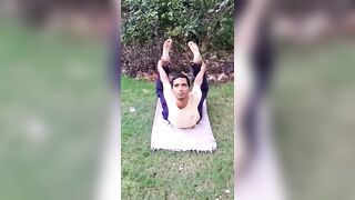 Dhanurasana (Bow Pose) With Benefits #yoga #asana #stretching #flexibility #dhanurasana #bowpose