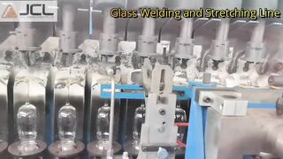 JCL Welding and Stretching Line for Glass Stemware Production