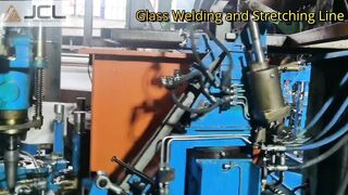 JCL Welding and Stretching Line for Glass Stemware Production