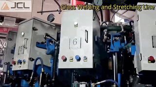 JCL Welding and Stretching Line for Glass Stemware Production