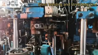 JCL Welding and Stretching Line for Glass Stemware Production