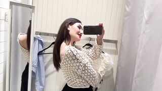 [4K] TRY ON HAUL CLOTHES | VERY TRANSPARENT AND SEE THROUGH | NO BRA #1million @dazzlenow