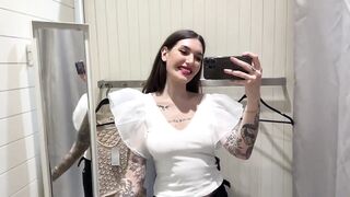 [4K] TRY ON HAUL CLOTHES | VERY TRANSPARENT AND SEE THROUGH | NO BRA #1million @dazzlenow