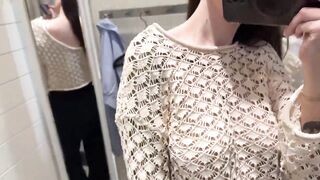 [4K] TRY ON HAUL CLOTHES | VERY TRANSPARENT AND SEE THROUGH | NO BRA #1million @dazzlenow