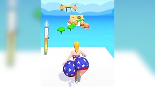 Twerk Race 3D Fun Run Gameplay Level 101 complete ????#trendinggame #twerkrace3drunninggame #shortsfeed