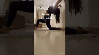 Day-11????‍♀️Stretch ????#stretching #flexibility #yoga #yogapractice #ytshorts #viral