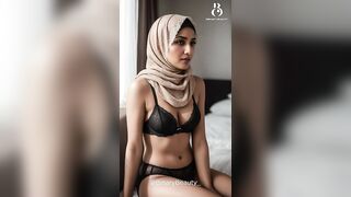 4K AI Art Lookbook Stunning Arabic Women's Empowering Underwear Sensual Lingerie #ai #beauty #art