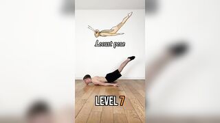 Yoga animal poses level 1 to 10 ???? #workout #amazing #flexibility #mobility #gym #yoga #training