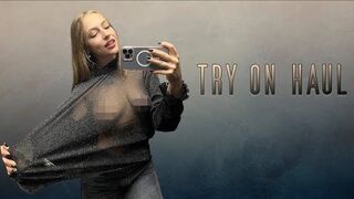 See-Through Try On Haul | Transparent Lingerie and Clothes | Try-On Haul 2024