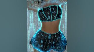 Women's Halter Bra and Short Skirt Lingerie Set | Wonder Skull #lingerie