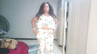 4k Transparent Try on Haul Floral Jumpsuit @FashionChannel @creative.fashion