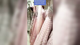 Try on Haul Rajouri Garden Famous Rented Lehengas Rs2500-2500| Location at end #shorts #ytshorts