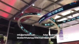 Indoor full color led flexible screen curved flexible led display P1.2 P1.5 P1.8 P2 P2.5 P3 Flexible